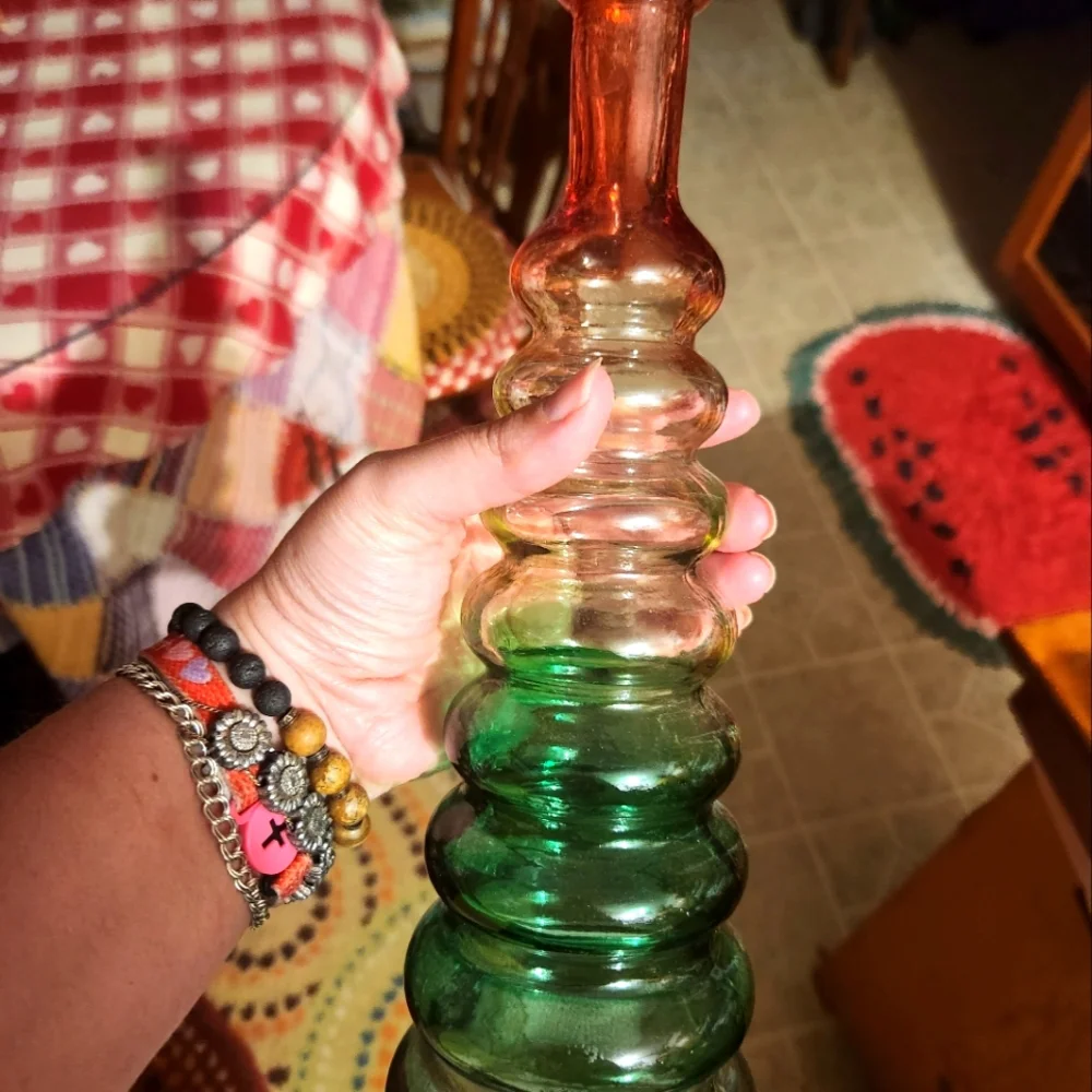 Colorful Glass Vase - Picture 5 of 5